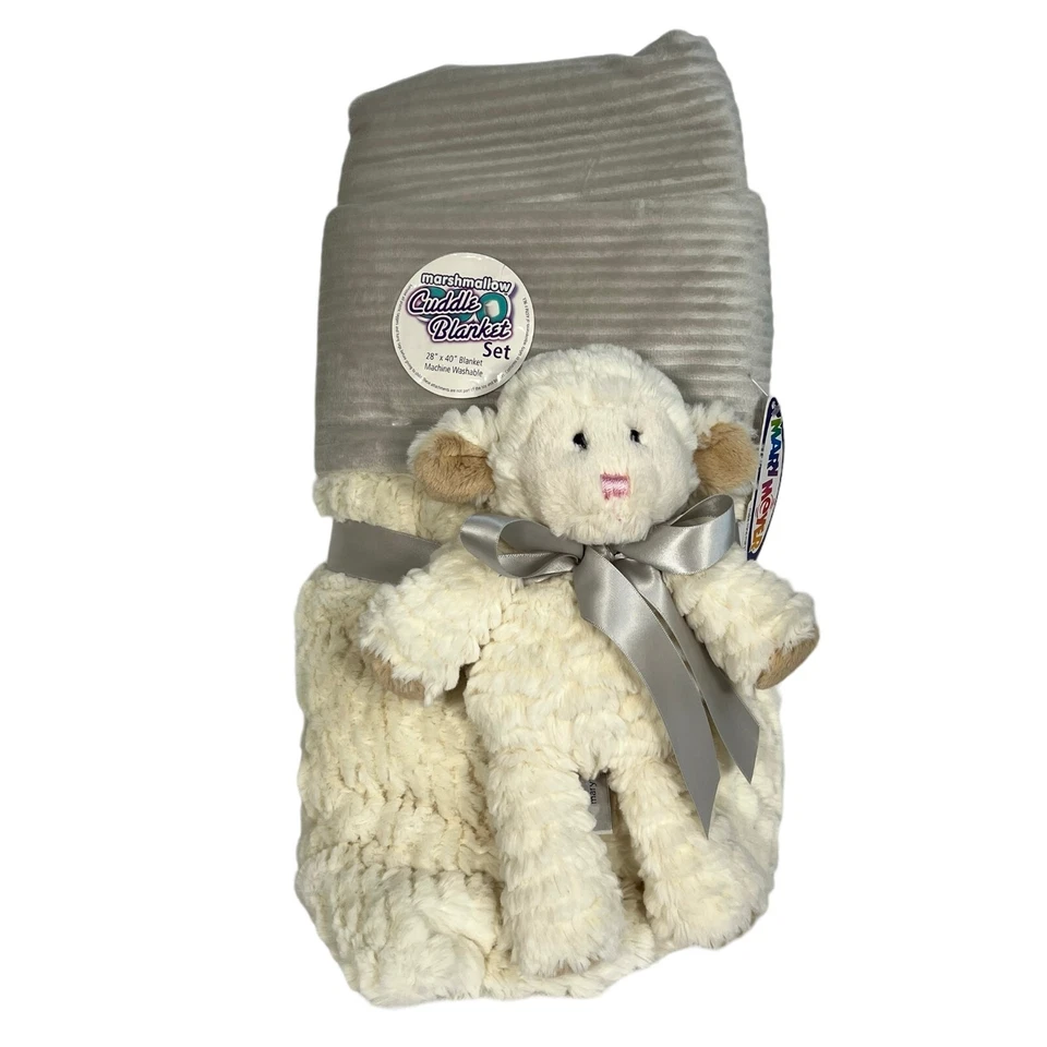 Juego de mantas Marshmallow Marry Meyer lavables a máquina cordero 28X40" Foto 2 de 4