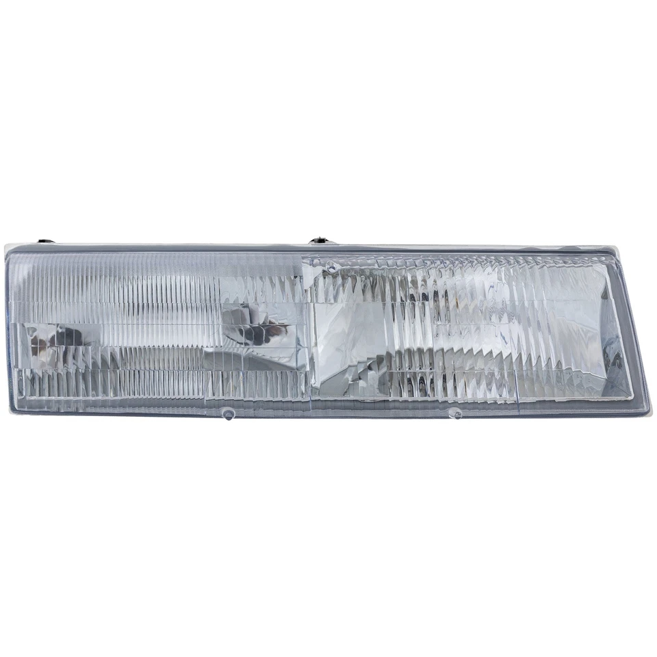 Conjunto de faros, halógenos, derecha (pasajero) para Mercury Cougar 1989-1990, Foto 2 de 4