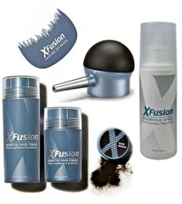 XFusion 3g Fibers, Fiberhold Sprays, & Pump Applicator (sold separately)