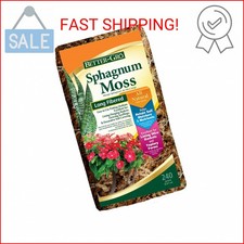 Better-Gro Sphagnum Moss - 100 Natural, Long-Fiber Moss for Orchids, Ferns, and