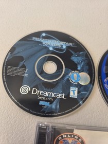 Phantasy Star Online (Sega Dreamcast, 2001) w/ Sonic Adventure 2 Demo Disc