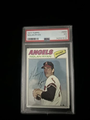 1977 Topps - Nolan Ryan #650 PSA 5