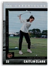 Panini 2025 Panini Caitlin Clark Chronicled #54 Caitlin Clark Holo