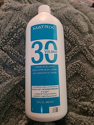 Matrix 30 Volume Cream Developer 32 FL Oz New!!!