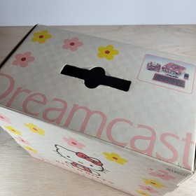 Sega Dreamcast Hello Kitty Pink Console Complete CIB Near Mint Japan　kawaii