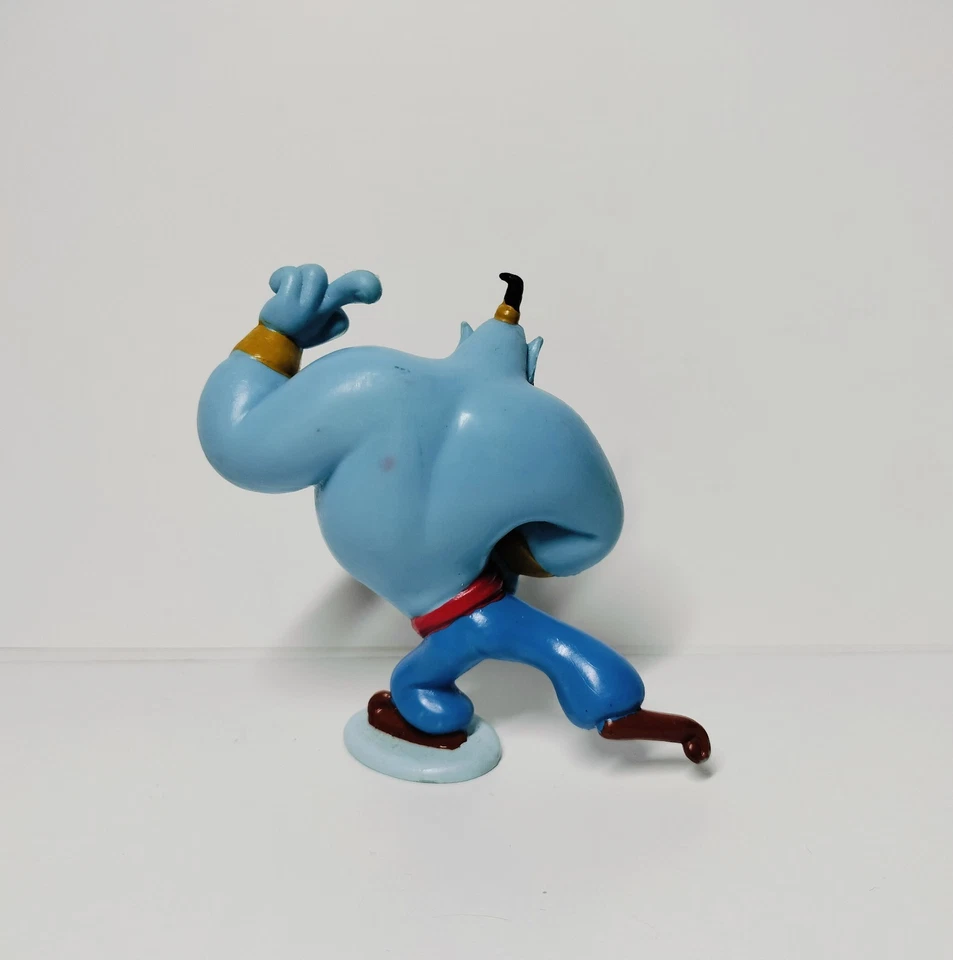 Disney’s Movie Aladdin - Blue Genie Plastic PVC Figure 3” Toy By Applause - image 4 of 4