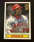 Topps Signature Series Archives Auto Autograph Vladimir Guerrero (1/1) (2021)