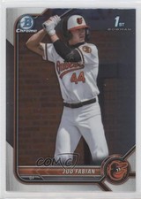 2022 Bowman Draft Chrome Jud Fabian #BDC-114 6u5