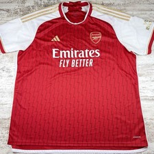 Adidas Arsenal 2023/2024 Home Jersey Men’s 3XL Slim Fit