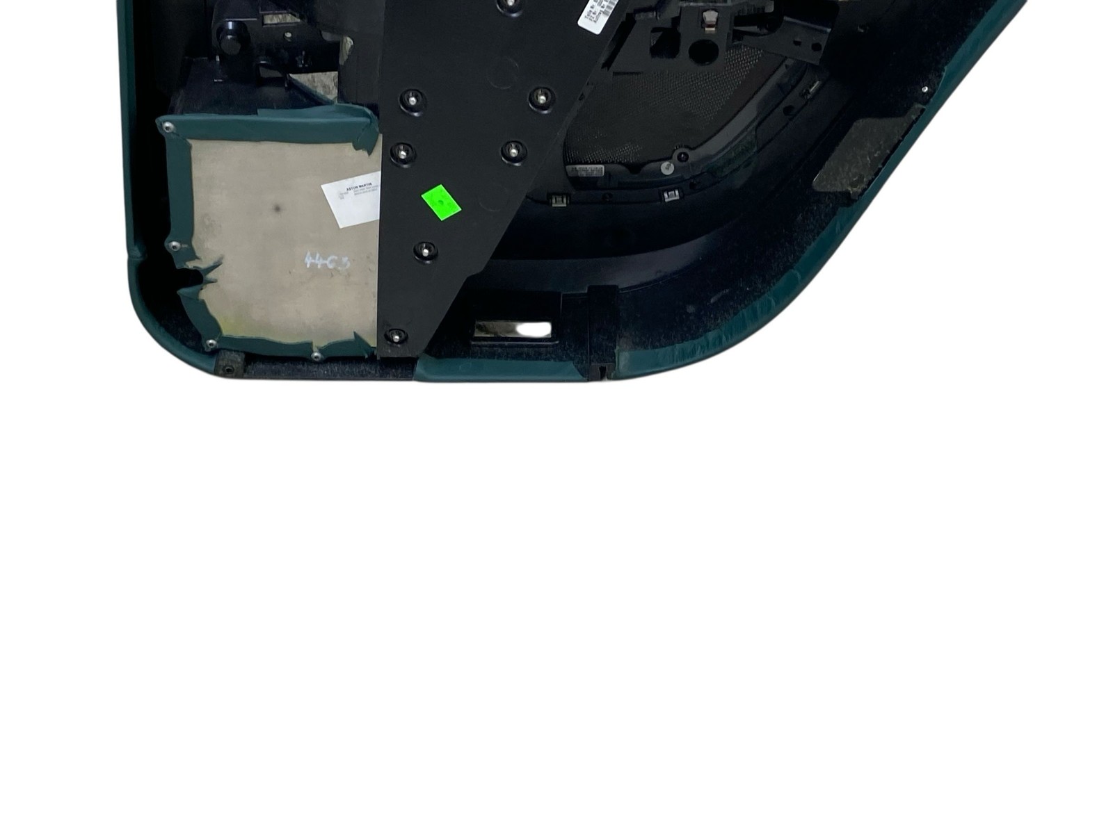 2015 ASTON MARTIN RAPIDE LEFT REAR INNER DOOR TRIM PANEL COVER PARLIMENT GREEN