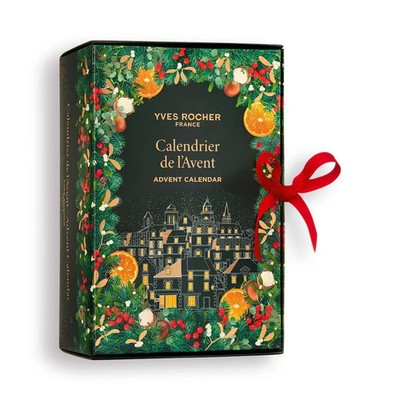 Yves Rocher Advent Calendar 2026 Christmas Beauty Gift Set with 24 Surprises