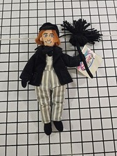 Disney Store Mary Poppins Bert the Chimney Sweep Bean Bag Plush Tags 10" Vintage
