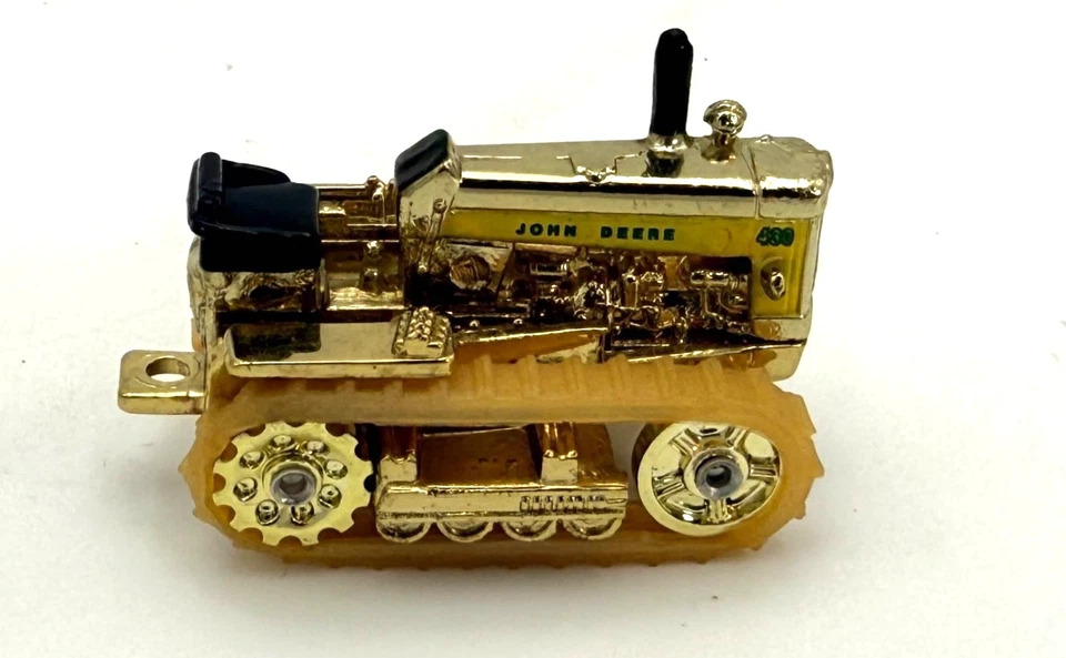 ERTL - John Deere 430 Crawler Tractor - 1:87 Scale - Gold Color - Image 4 of 4