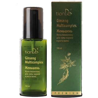 Tiande Wurzelstärke und Haarwachstum Ginseng Multicomplex, 100 ml