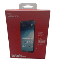 Nokia C300 Total Verizon Wireless Cell Phone 6.5"HD 13MP Camera BRAND NEW SEALED