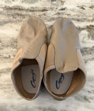 Capezio Stretch Jazz Shoe Tan CG15 Size 4