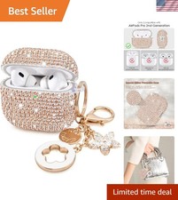 Bling Case for Airpods Pro 2nd 1st Generation Case - Jewelry Cute Airpods Pro...