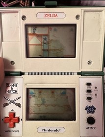 The Legend Of ZELDA Game & Watch Multi Screen Nintendo ZL-65 Handheld 1989