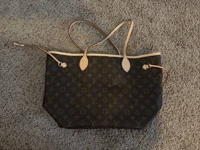 Louis Vuitton Neverfull Tote MM Brown Canvas Monogram for sale
