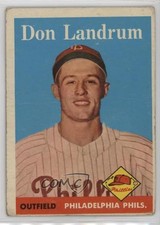 1958 Topps Don Landrum #291 1m7w