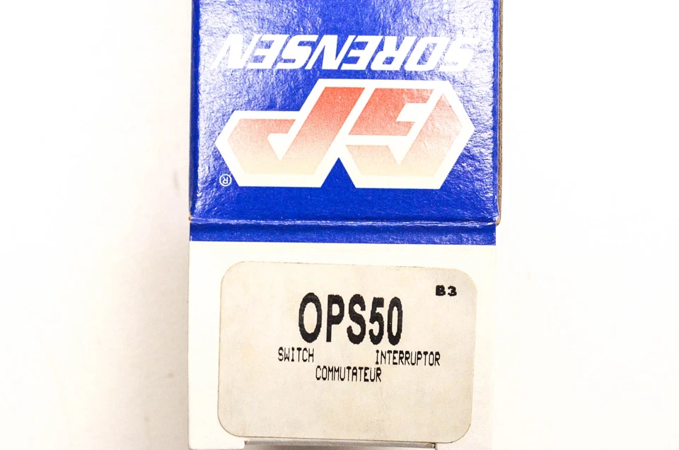 Interruptor de presión de aceite GP Sorensen OPS50 NUEVO EN STOCK Foto 3 de 3