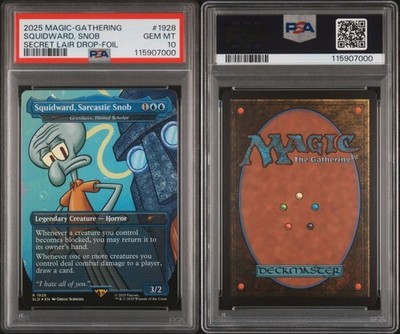 マジック：ザ・ギャザリング MTG SpongeBob SquarePants Bundle Foil MTG SpongeBob SquarePants Bundle Foil Edition Full set Secret Lair