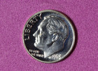 1963- ROOSEVELT  ONE DIME #P34932 — photo 1