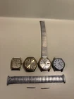 Men’s Vintage Watch Lot Timex (2)-Jules Jurgensen- Seiko -  Watch Lot As Is