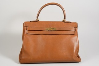 Q71R05 Hermes Kelly 35 Leder Tasche