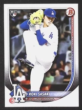 2025 Bowman Roki Sasaki RC #12 Los Angeles Dodgers