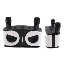 Karaoke Machine With 2 Wireless Microphones BT Microphone And Speaker KTV DBSS