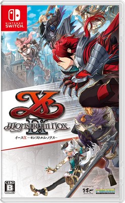 Nintendo Switch Ys IX 9 Monstrum Nox Nippon Ichi Software Action RPG with Case