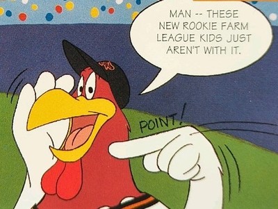 1991 Upper Deck Comic Ball 2 - ''Chicken Wing Ding'' #123 Luney Tunes 