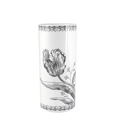 GIEN TULIPES NOIRES CYLINDER FLOWER VASE