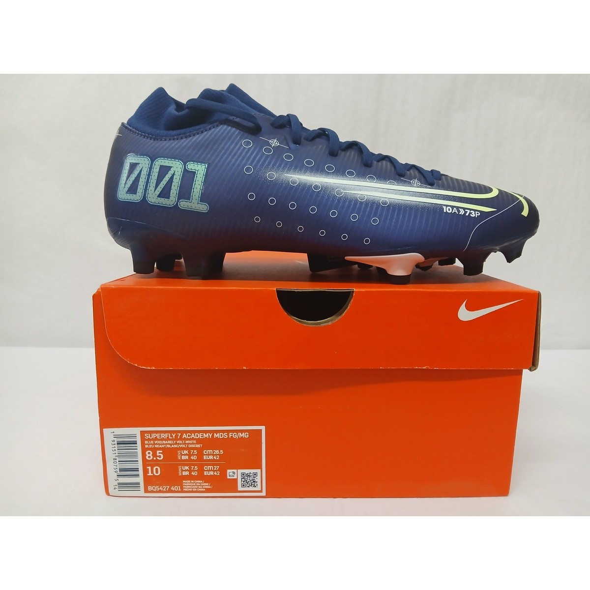 Nike Mercurial Superfly 7 Academy MDS Fg/mg Soccer Cleats  display picture 3
