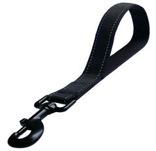 Short Dog Leash 12 Inch with Padded Handle, Heavy Duty Reflective Lead