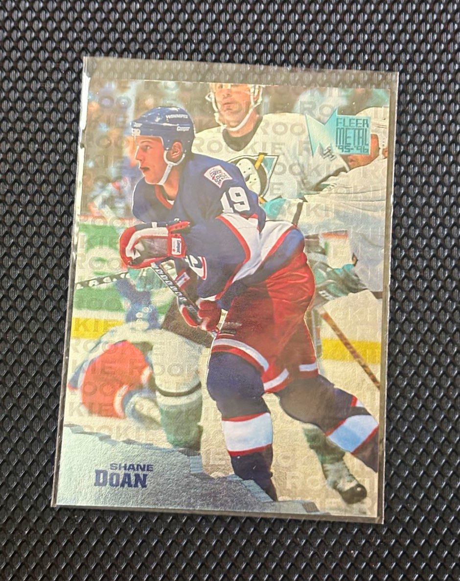 1995-96 Fleer Metal Shane Doan Rookie Card #175 Winnipeg Jets RC