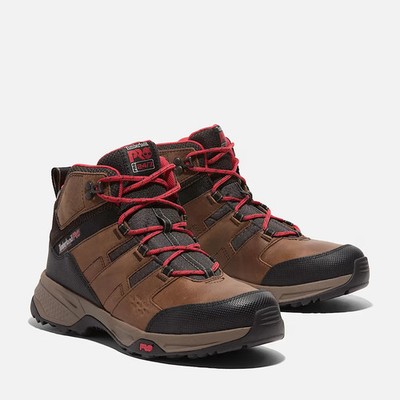 Timberland Pro Switchback LT  Mens Sz 11 Brown Steel Toe Work Boot TB0A6183214