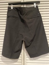 Billabong Youth Recycler Crossfire Submersible Shorts Sz 28 RegLength Black NWOT