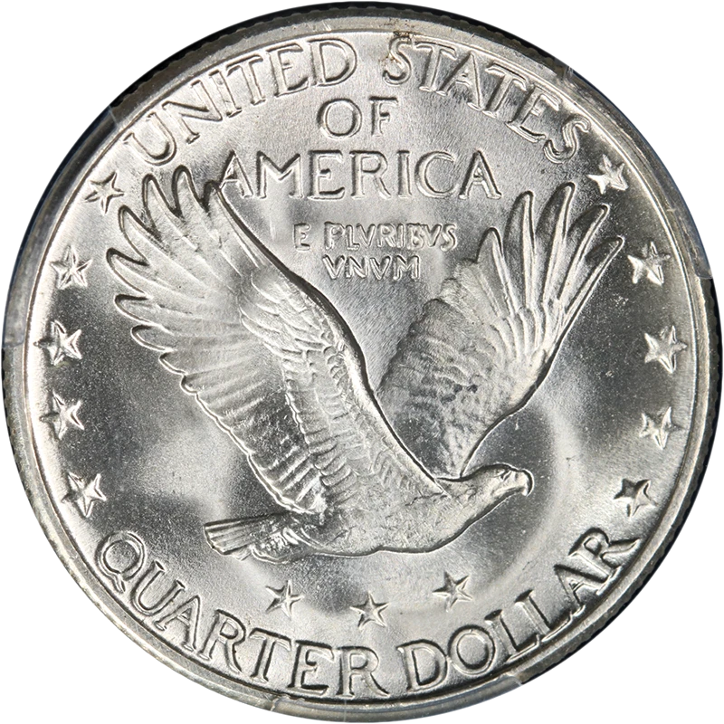 1930-S Standing Liberty Quarter CAC Sticker PCGS MS66+ Superb Eye Appeal - Image 2 of 4