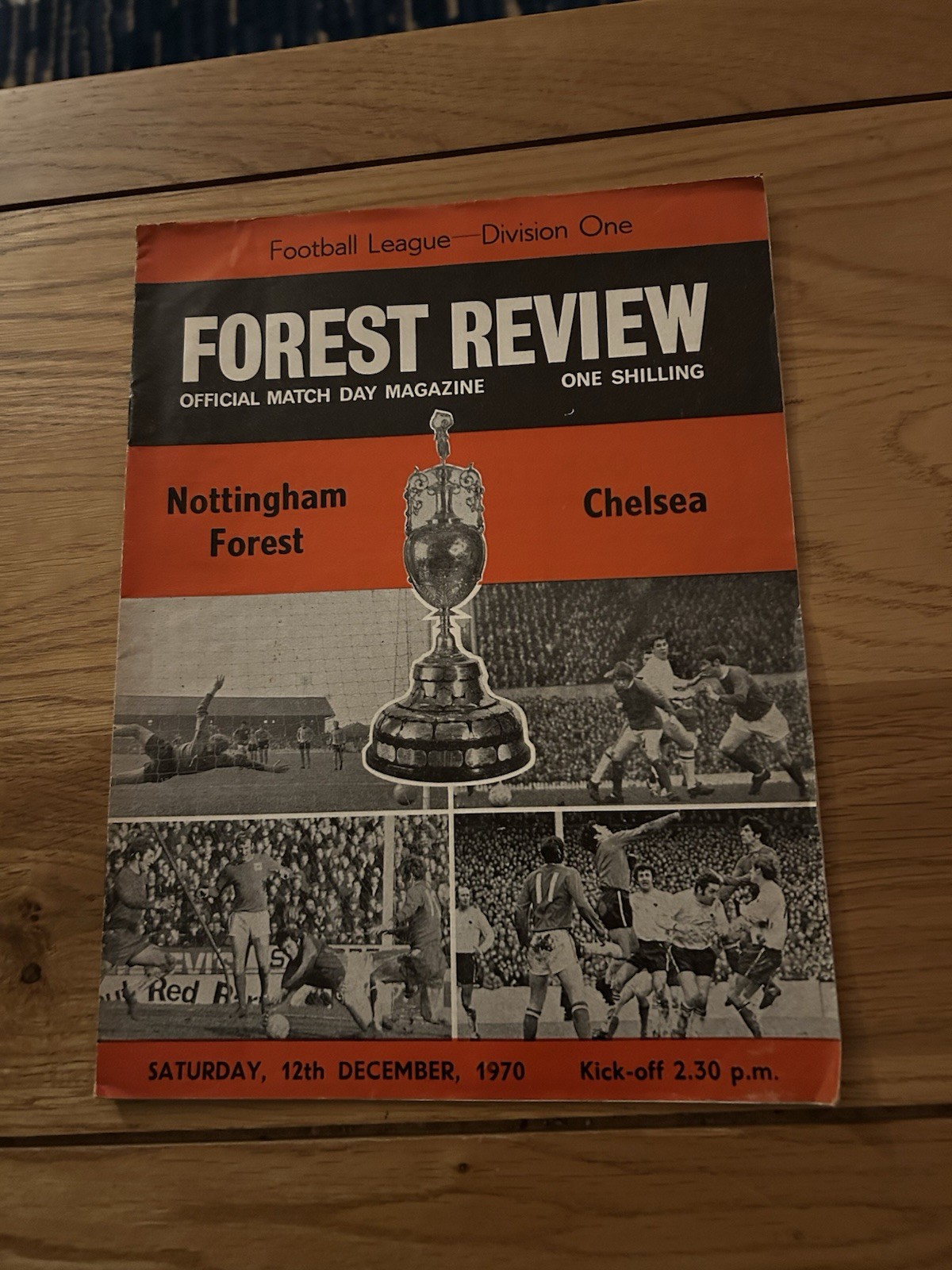 Nottingham Forest v Chelsea Programme 1970/71 for sale on Ebay