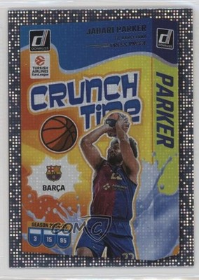 2024 Panini Donruss EuroLeague Crunch Time Press Proof Silver Jabari Parker 16wc