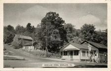 Rowland Store Rowland PA Pennsylvania 1950s RPPC Photo Postcard COPY