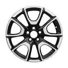 95963 OEM Reconditioned Aluminum Wheel 17x6.5 Machined and Painted Satin Black
