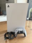 Sony PlayStation 5 (PS5) Disc Edition–Controller HDMI & Stand–Exclnt Condition