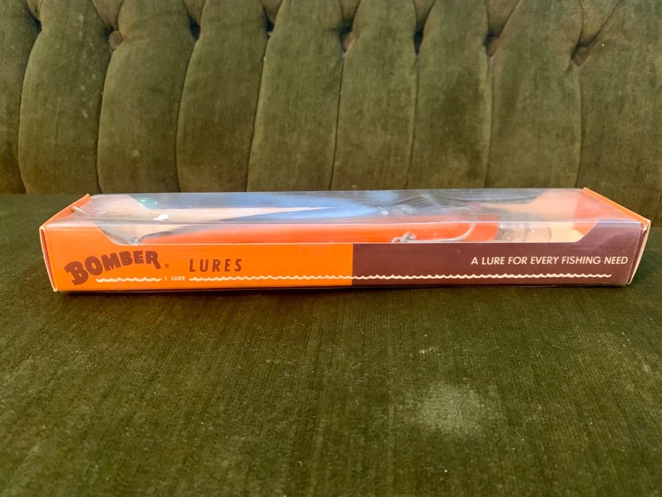 Bombardero Vintage Largo A MAGNUM Cromo y Naranja* Nuevo En Caja* Hecho en EE. UU.* Foto 2 de 4