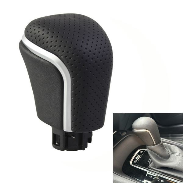 Eurowagens Schalthebelknauf Leder Abdeckung Ergonomischer Griff-image