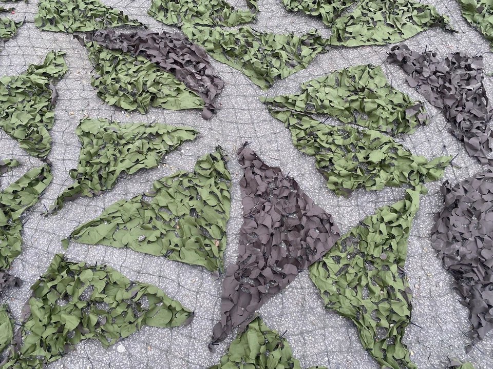 GENUINE BRITISH ARMY 8M X 8M 8 METRE X 8 METRE 26' CAMOUFLAGE CAMO NET NETTING - Image 2 of 3