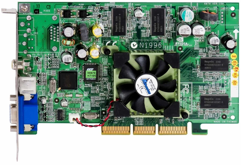 Graphics Card MSI NVIDIA GEFORCE4 Ti4200 64MB MS-8879 AGP - Image 2 of 2