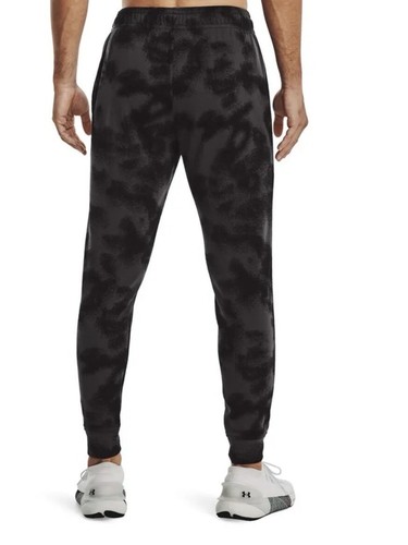 NWT Under Armour Men's UA Rival Black Terry Novelty Joggers XL Pants 1377593-001 - Picture 2 of 8